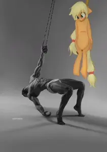 giga hangs applejack.jpg