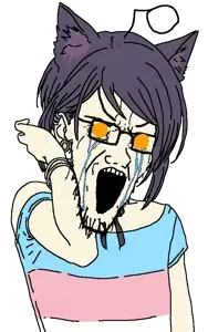 soyak, anime, antenna, arm, cat ears, catgirl, clothes, crying, ear, ears