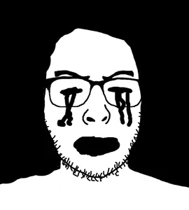 SoyBooru.com - 145904 - closed_mouth glasses natejak nuvariant soyjak stubble uncjak variant_uncjak yellow_hair.jpg