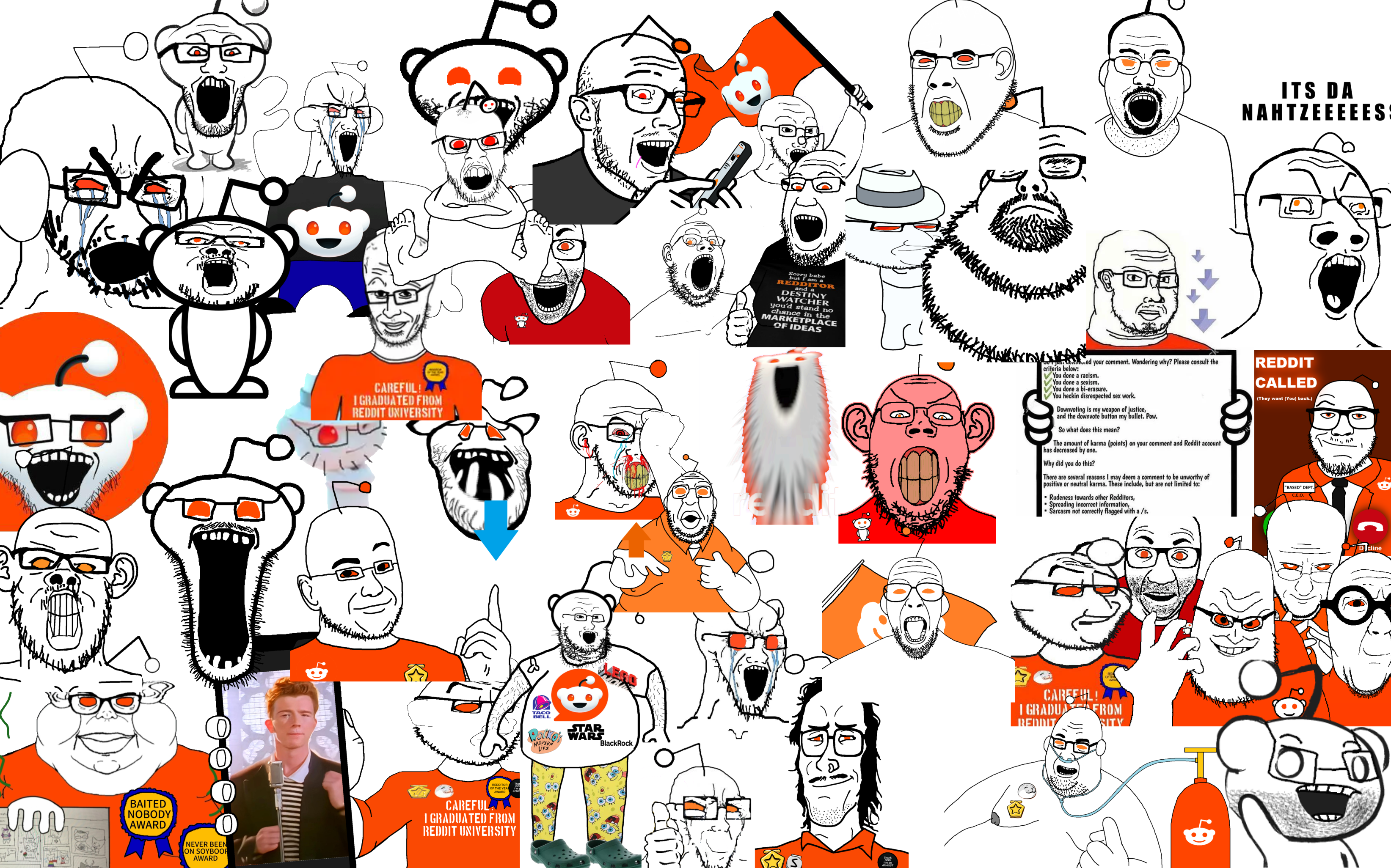 a24 slowburn soyjak, brandon, cryboy soyjak, el perro rabioso, esam, eviljak, feraljak, gapejak, markiplier soyjak, mulletjak