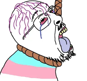fatbvllorsomething, bernd, bernd side, hanging troonjak, troonjak, sidejaks, ack, bloodshot eyes, crying, dead