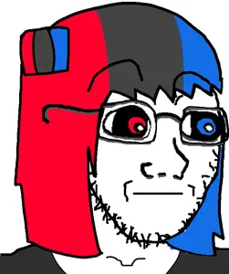 soysuba, soyak, doctos, black shirt, closed mouth, eyebrows, female, frown, glasses, hair