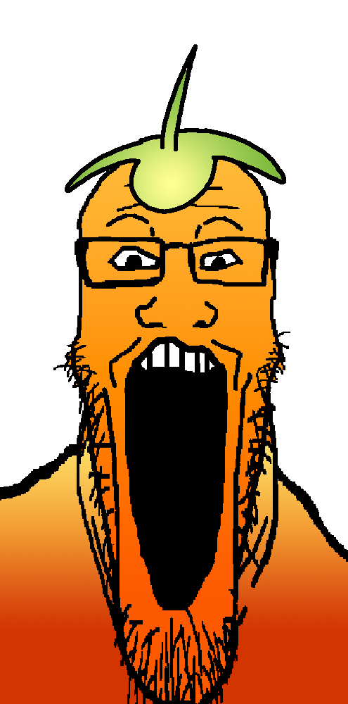 markiplier soyjak, longplier, eyebrows, fl studio, food, forehead lines, fruit, glasses, leaf, looking at you