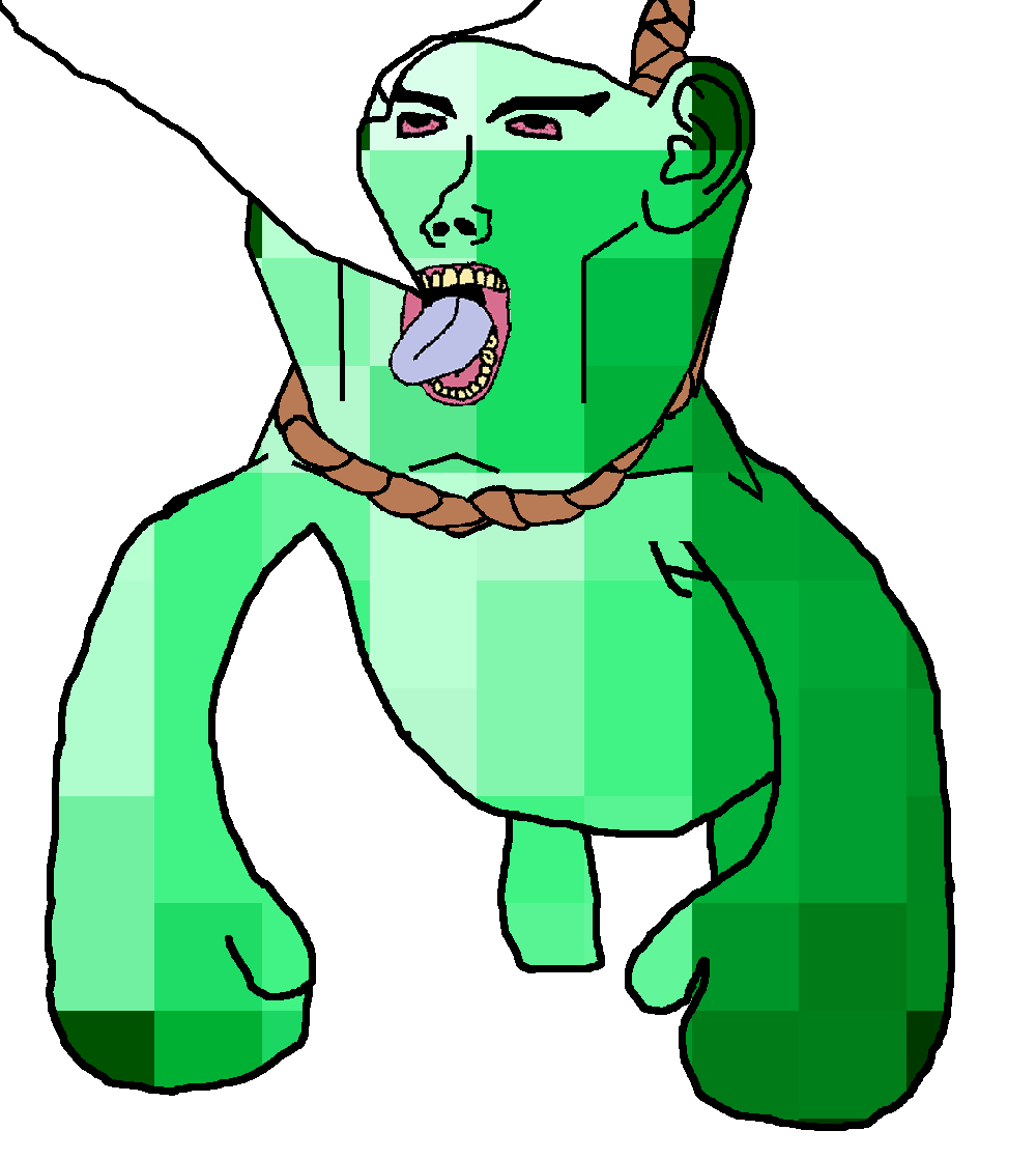 bernd, impish soyak ears, unknown, ack, ack!, arm, bald, bloodshot eyes, ear, emerald