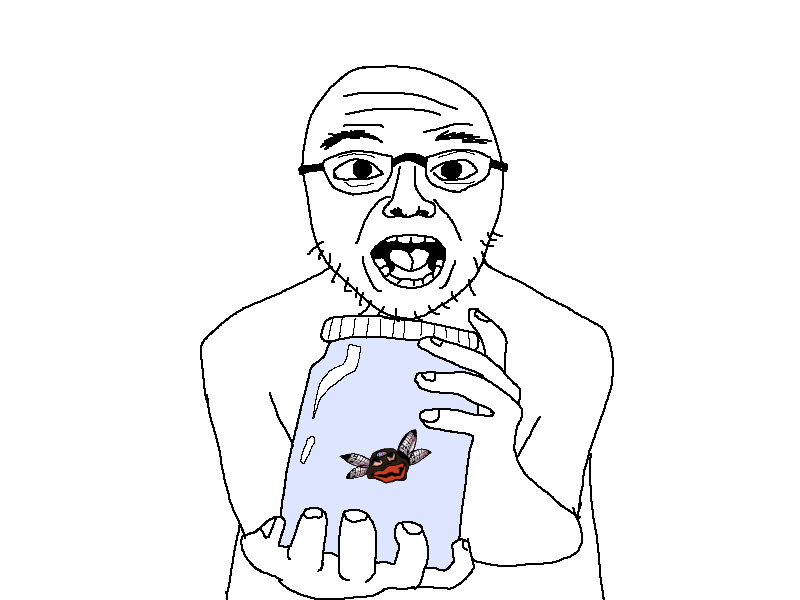 chudjak, unknown, jartychad, jartyfly, patrick, animal, bald, big lips, brown skin, bug