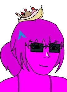 soygirl smug quote at the beach.png