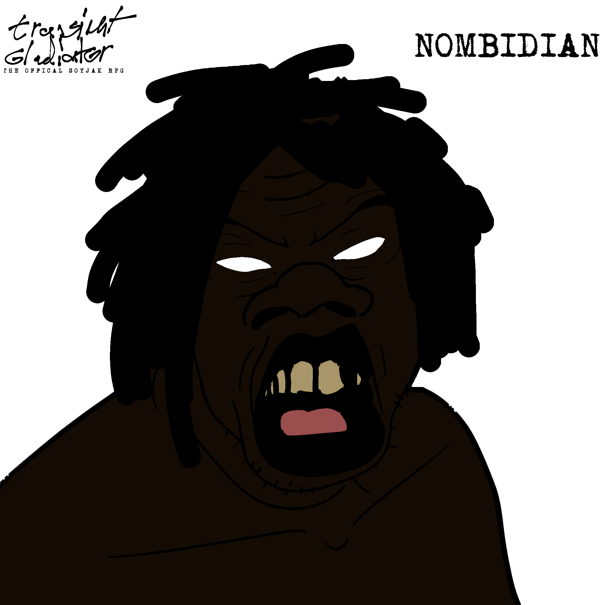 feraljak, feralnigger, transient, asian, black, black hair, black lips, black skin, blasian, dreadlocks