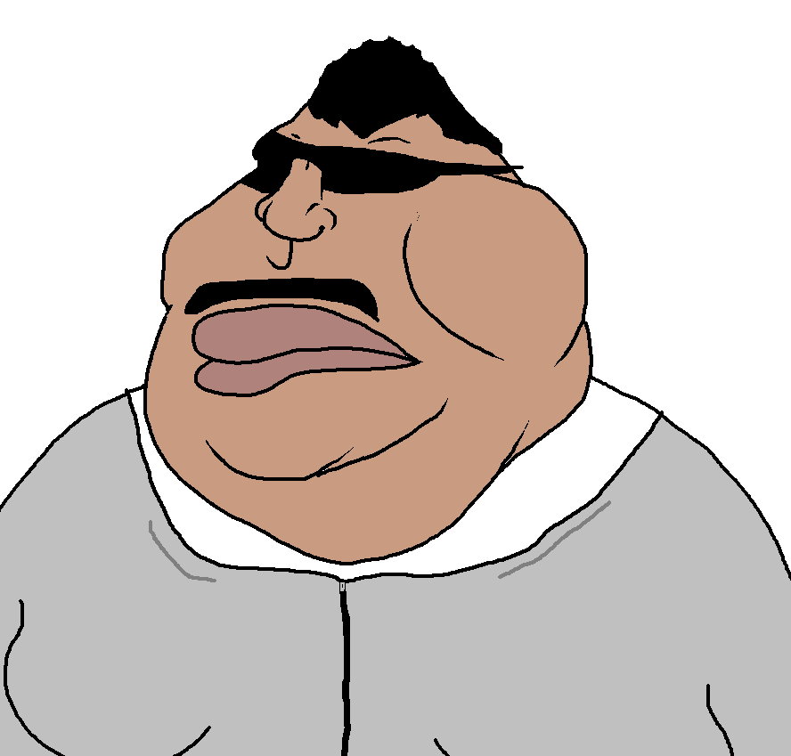 meximutt, abduction, black hair, covered eyes, fat, glasses, gray shirt, hair, latino, latinx