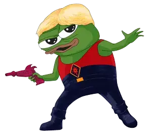 apu, pepe, amphibian, animal, blonde hair, clothes, flash gordon, frog, full body, green skin