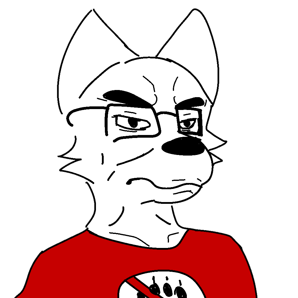 chudjak, furchud, animal, animal ears, anthro, anti furry, closed mouth, clothes, ear, eyebrows