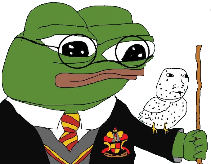 apu, pepe, wojak, amphibian, animal, closed mouth, clothes, frog, glasses, green skin