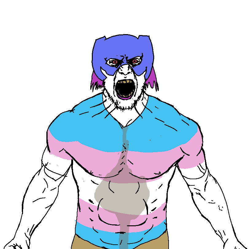 bernd, the beast, angry, buff, discord, discord logo facial mark, grease, inhuman, looking at you, no glasses