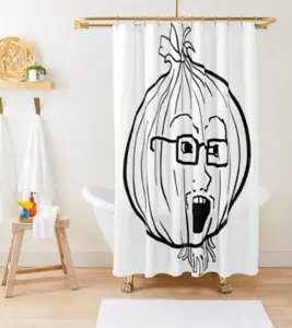 soyak, the soybooru logo, food, glasses, merchandise, onion, open mouth, real life, soyjak, stubble