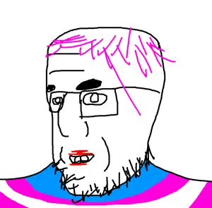 holyjak, glasses, smile, soyboy, stubble, terry davis, wrinkles