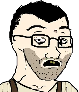 soyak, bloodshot eyes, booger, glasses, hair, yellow teeth