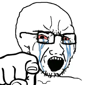 soyak, soyak (crying), bloodshot eyes, crying, hands, pointing, pointing at viewer