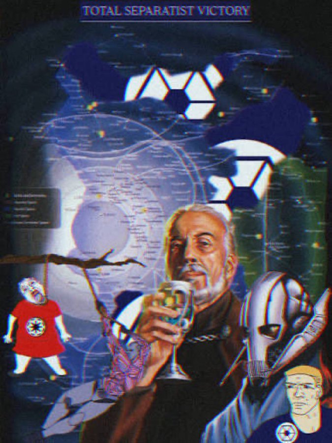 bernd, hanging troonjak, troonjak, aryan, a10 eyes, ack, blonde hair, bloodshot eyes, confederation of independent systems, count dooku