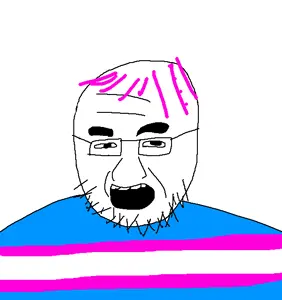 chinaman, china, gaping mouth, glasses, open mouth, open mouth, soyboy, stubble, teeth, wrinkles