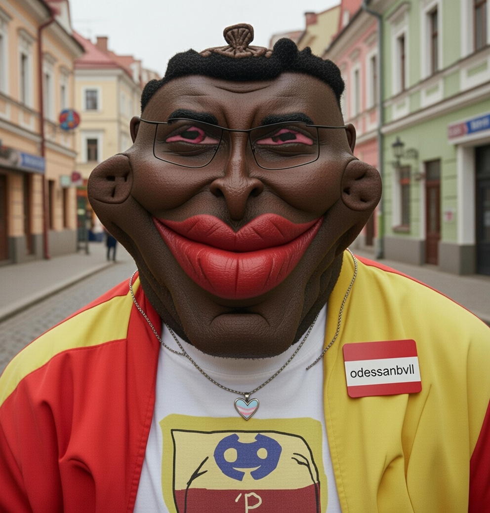 chudjak, jartycuck, patrick, jartycuck, realistic namefags, black skin, bloodshot eyes, brainlet, brown skin, dark skin