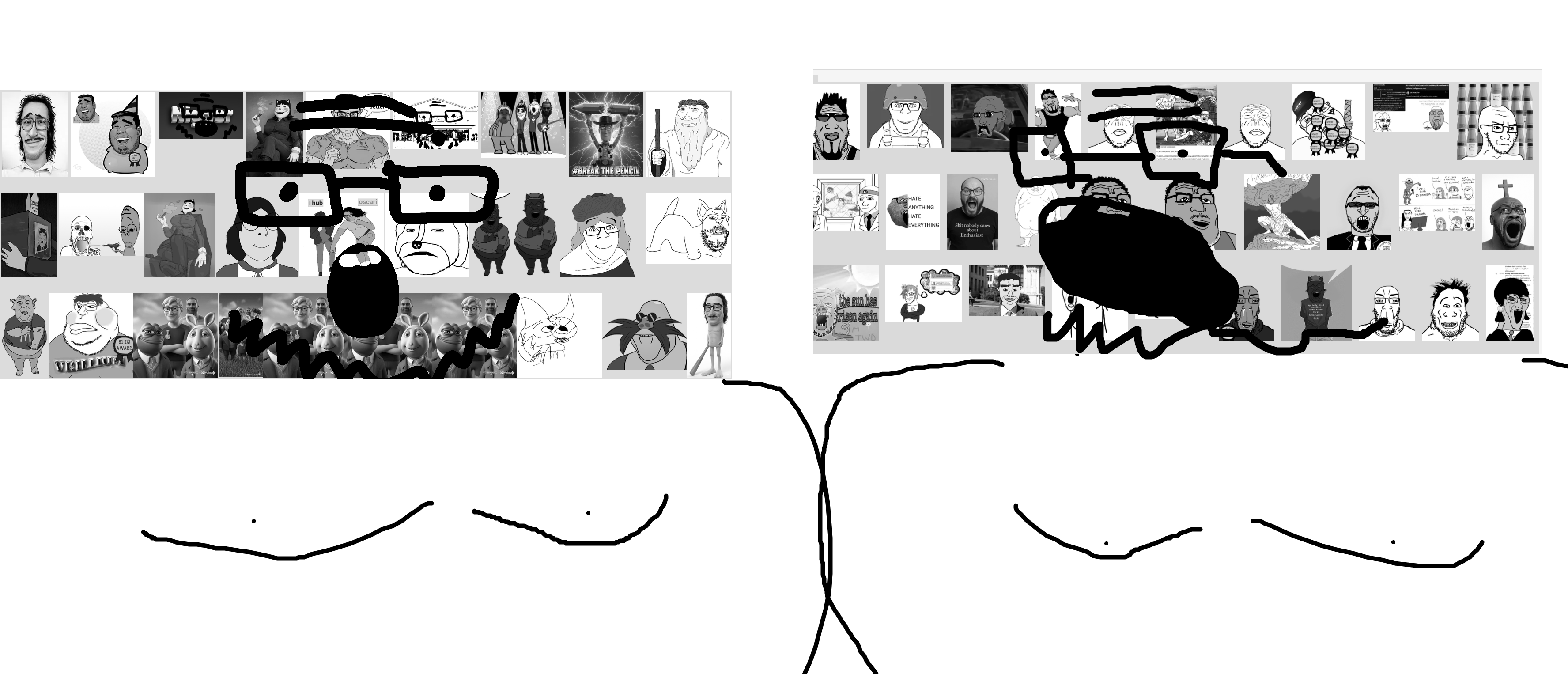 tqqt, dr. eggman, gigachad, pepe, tung tung tung sahur, alicia, chudjak, cobson, feraljak, gapejak