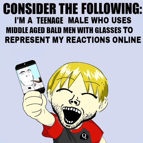 nate higgers, cobson, snoojak, yotsoybajak, natejak, 2soyjaks, 4chan, anime, arm, bald