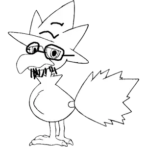murkrowjak, unknown, bald, glasses, soyjak, stubble, transparent background, wrinkles