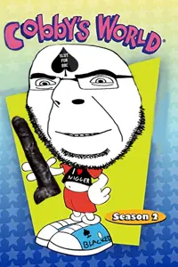 cobson, arm, bbc, bobbys world, cartoon, clothes, dildo, facial mark, forehead mark, full body
