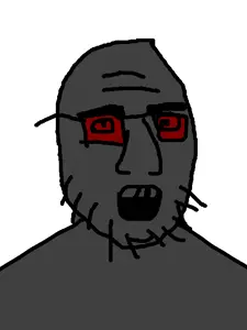 patjack, gaping mouth, open mouth, patrick crusius, soyboy, stubble, teeth, wrinkles