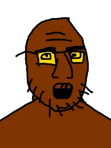 patjack, gaping mouth, open mouth, patrick crusius, soyboy, stubble, teeth, wrinkles