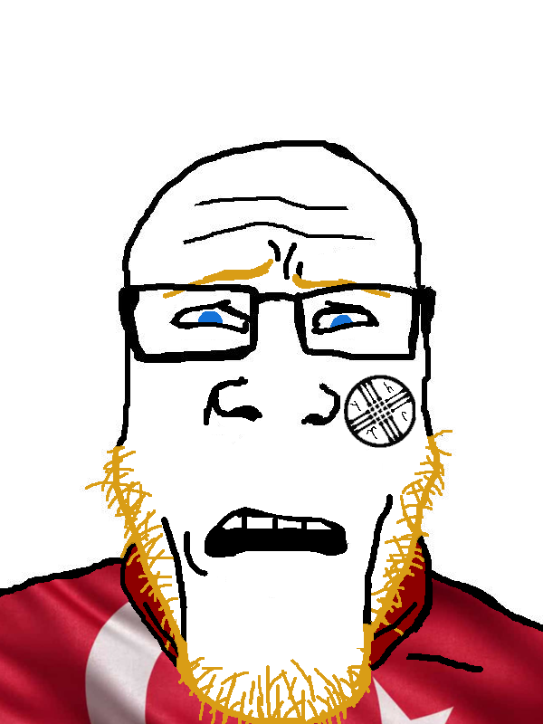 markiplier soyjak, neutralplier, aryan, countryaryan gem!, a10 eyes, bald, blond eyebrows, blonde beard, blue eyes, disgusted