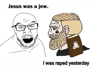 yes chad, cobson, feraljak, hornyson, spadeson, i was raped yesterday, bbc bible, bbc slut, bnwo, book