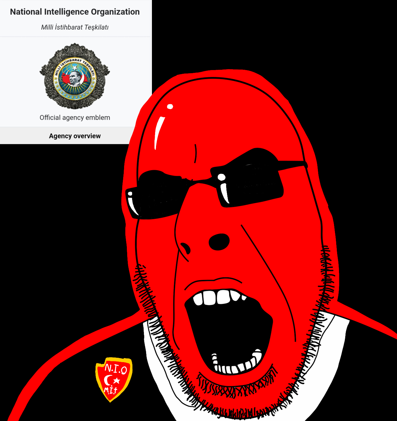 cobson, glowie, agent, ataturk, black background, cia nigger, glasses, glowing, government, national intelligence organization