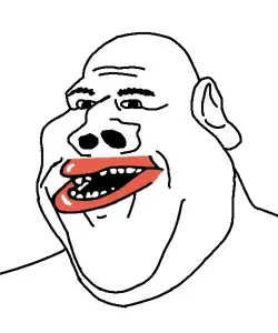 impish soyak ears, impish tony, impish amerimutt, amerimutt, big lips, big nose, eyebrows, lips, nose, transparent background