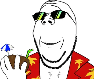 SoyBooru.com - 2 - closed_mouth gemeraldiest_comments_section💎💎💎enter_as_you_please💎💎💎 glasses looking_at_you meta_get monochrome smile soyjak stubble subvariant_wholesome_soyjak template variant_ga (1).png