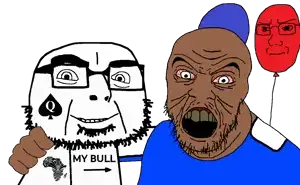 SoyBooru.com - 165311 - 2soyjaks balloon beard brown_skin glasses meta_namefags olgol_(spadedfaggot) shirtless shirts shitskin subvariant_soyak_(irritated) swanick_(user) tired variant_cobson variant_feraljak variant_soyak.png