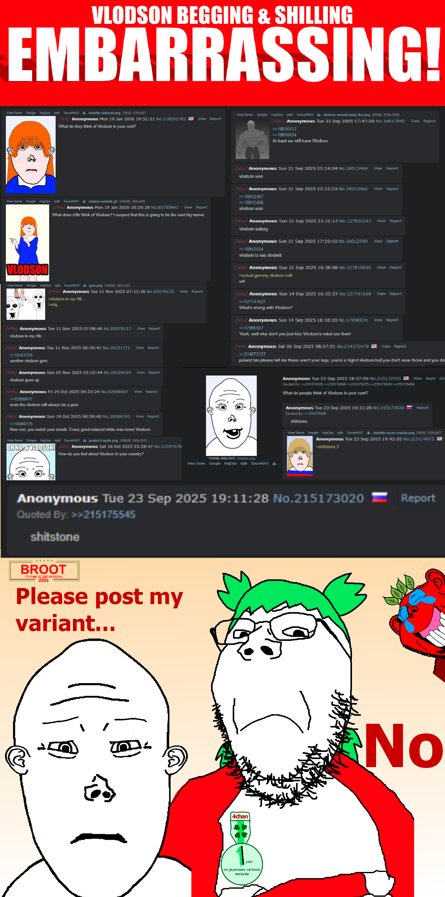 red, gapejak, impish soyak ears, vlodson, vlodette, femjak, /his/, /int/, /r9k/, 4chan