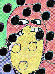 gapejak, tismjak, colorjak, tismjak, multiple mouths, open mouth, soyjak, stubble