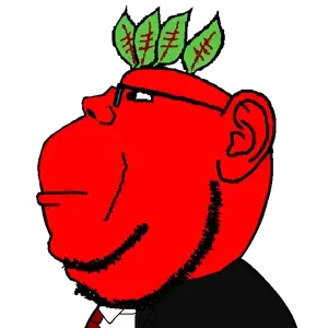 impish soyak ears, beard, beet, broot 2026, brootal, brootism, closed mouth, clothes, food, glasses