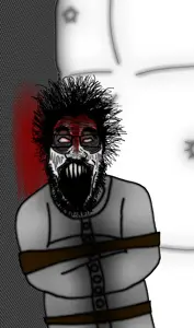 schizo slowly kills himself.gif