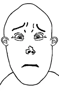 vlodson, bald, concerned, ear, no beard, no glasses, transparent background