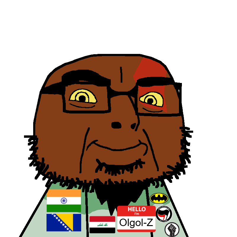 kratos, cobson, olgolstein, slopjak, proud olgolians, antifa, beard, black lives matter, brown skin, chin