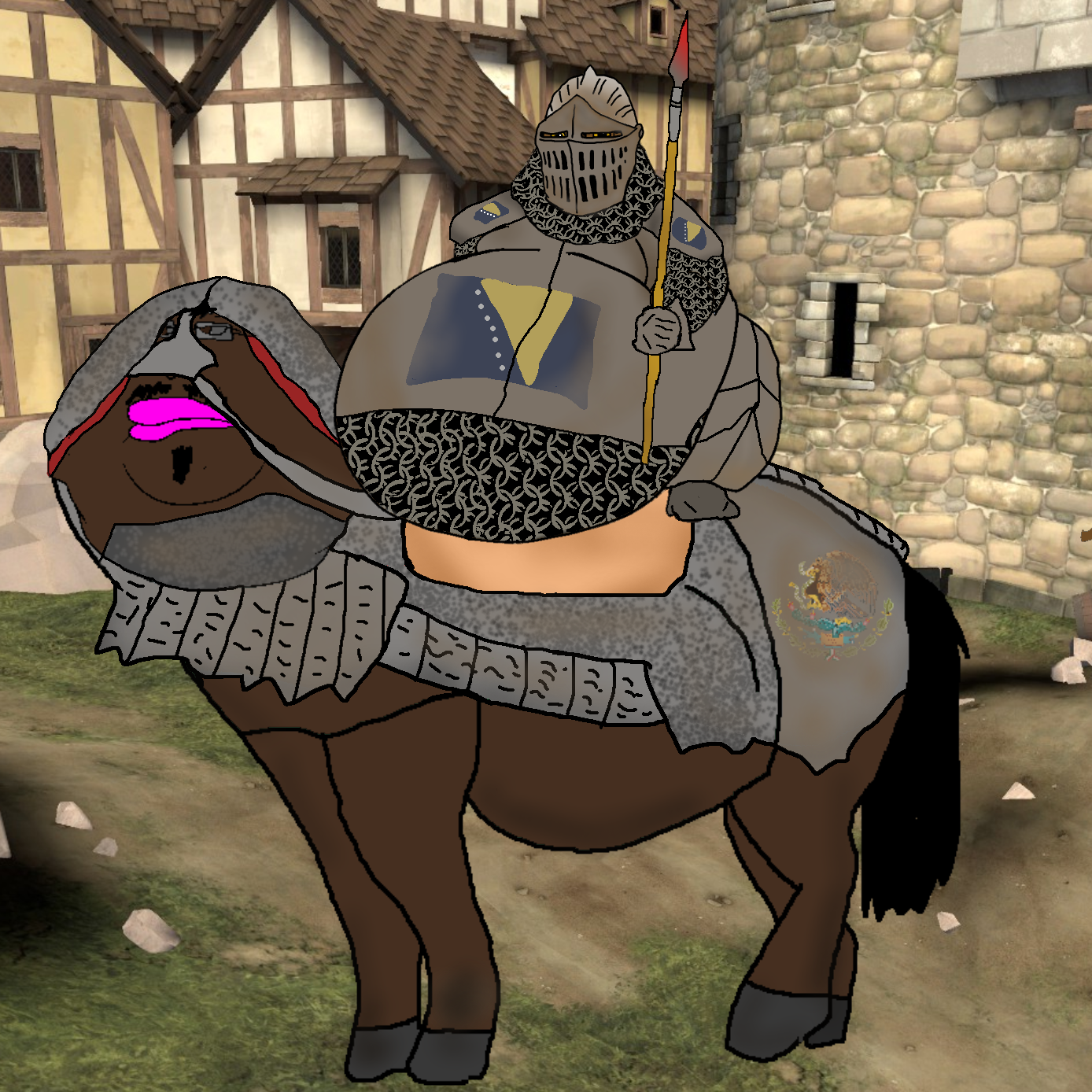 cobson, fatpony, meximutt, morbidmutt, olgolstein, proud olgolian, my little nametroonies, proud olgolians, angry, animal