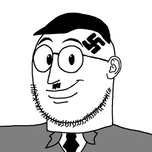 SoyBooru.com - 91255 - closed_mouth ear glasses hotdiggedydemon smile soyjak stubble variant_weirdpenis.png