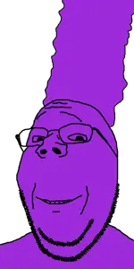 marge simpson, gapejak, glasses, looking at you, marge, purple hair, purple skin, teeth, the simpsons