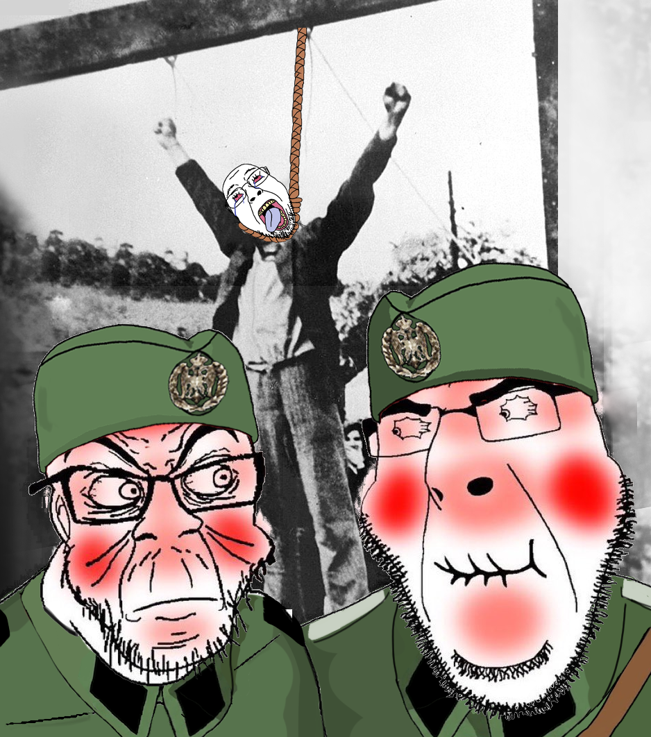 bernd, cobson, feraljak, hanging troonjak, troonjak, don't laugh, ack, communism, crying, execution
