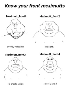 SoyBooru.com - 64606 - angry artist_bulgarian closed_mouth fat front_facing obese soyjak stubble subvariant_meximutt_front template variant_meximutt.png