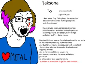 soyak, thougher, /qa/ (4chan), 4chan, blood, blood on face, bloodshot eyes, brown hair, clothes, crying