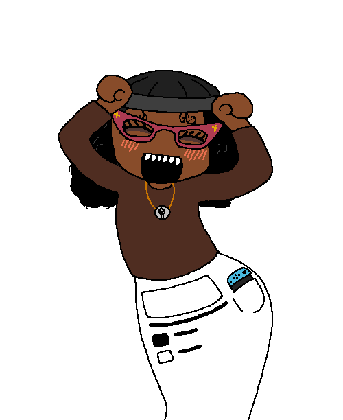 puertorican, soyniqua, soytan, afro, animated, arm, black lives matter, black skin, blush, caramelldansen