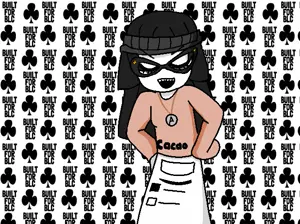 SoyBooru.com - 51468 - animated arm avengers beanie closed_eyes clothes dance glasses hat kasane_teto necklace open_mouth smile soy soyjak soylent variant_soytan_out.gif