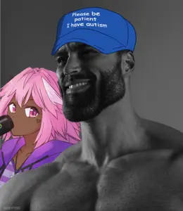 SoyBooru.com - 168342 - anime astolfo autism beard black_skin bleached brown_skin buff can clothes ear fem...art muscles nas_gigachad nose pink_hair please_be_patient_i_have_autism queen_of_hearts shadow smile tattoo text twink (1).png